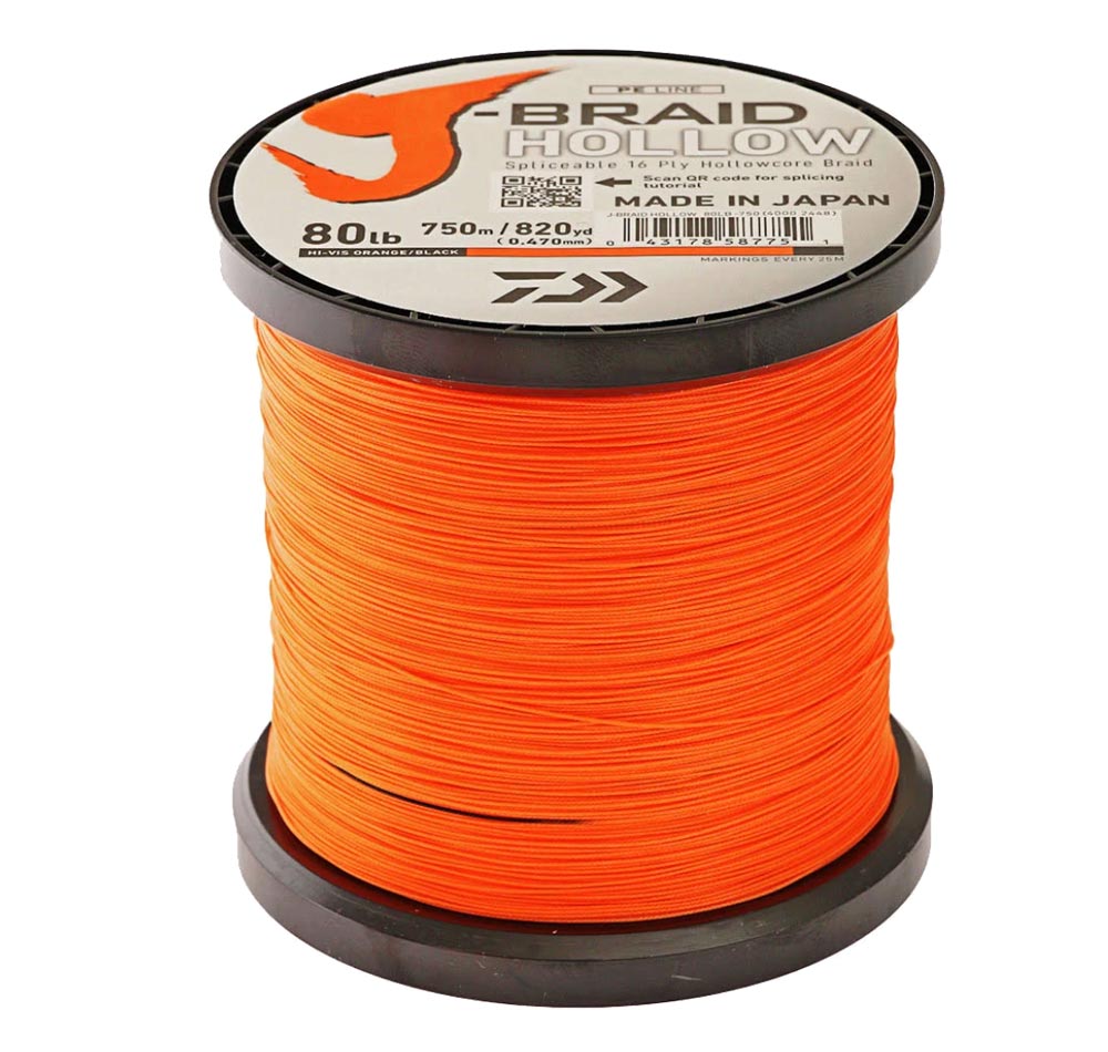 Daiwa J-Braid Hollow 750m Spool