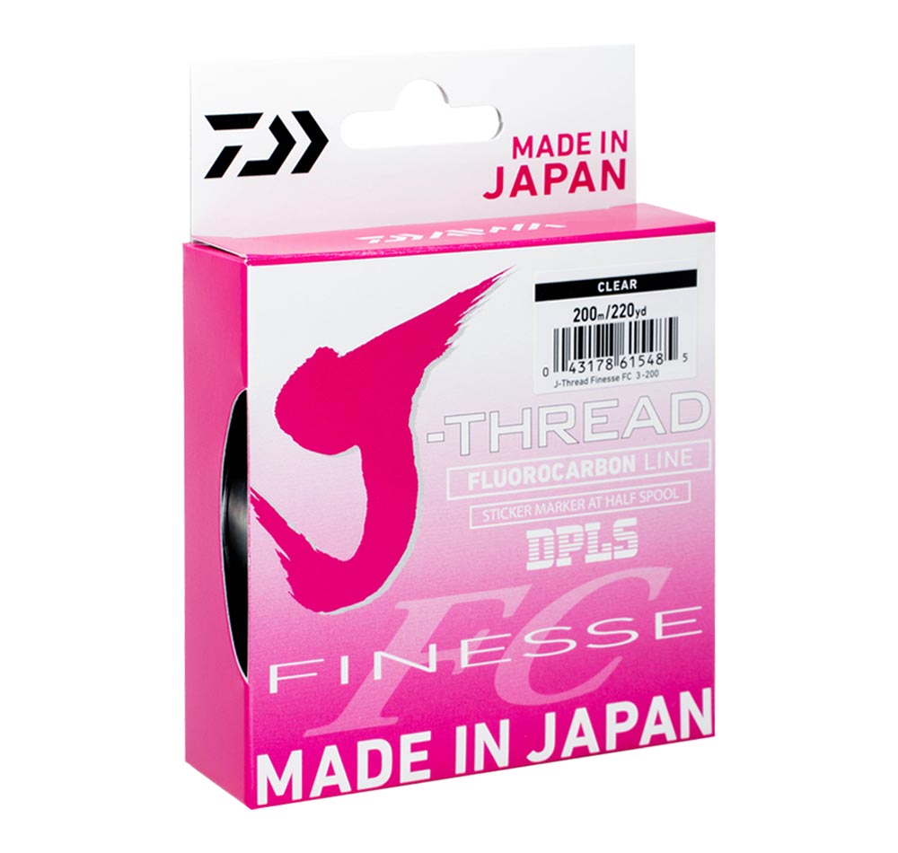 Daiwa J-Thread Finesse FC Fluorocarbon Line 200m