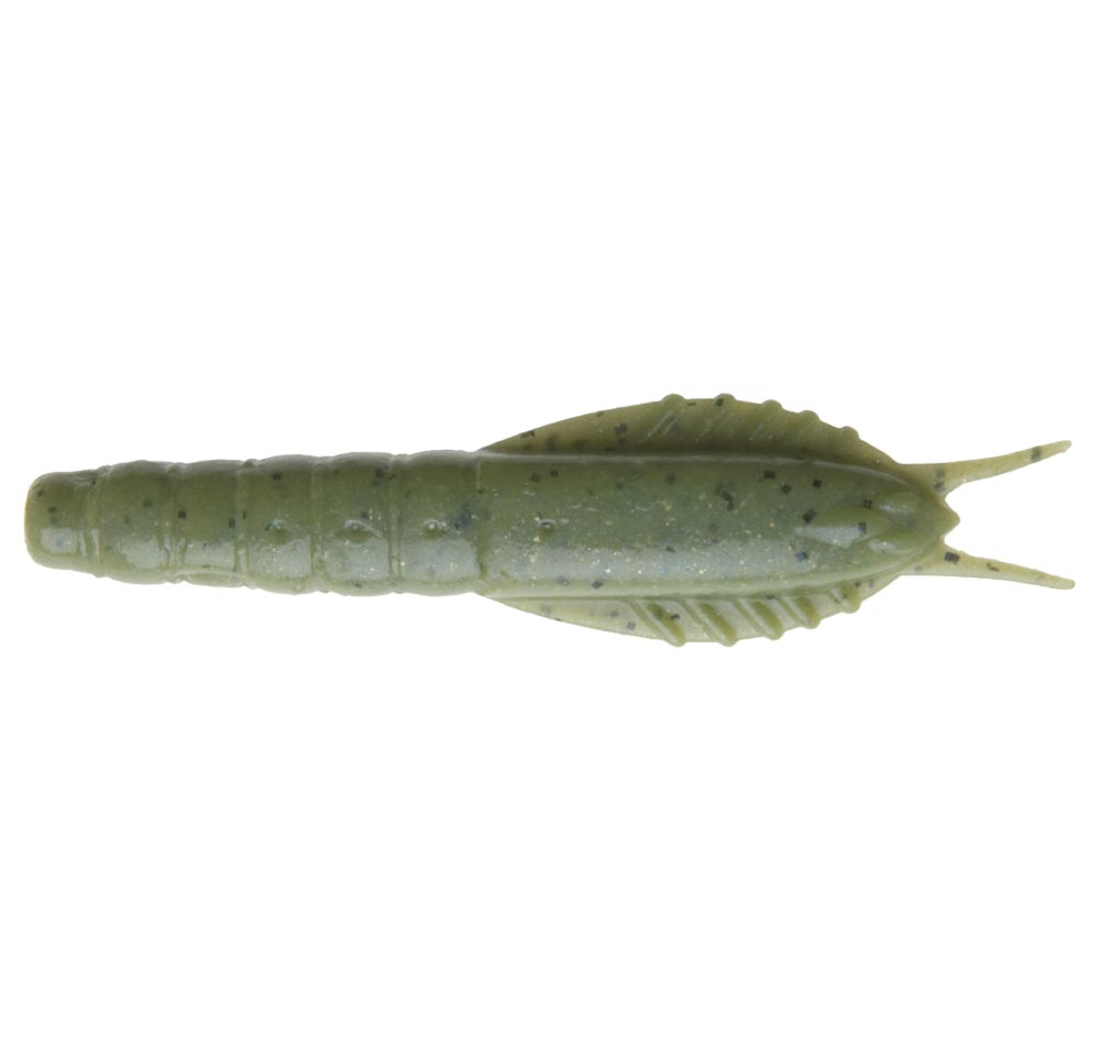 Ecogear Aqua Bream Prawn Soft Plastics Colour AU02 Olive Shrimp