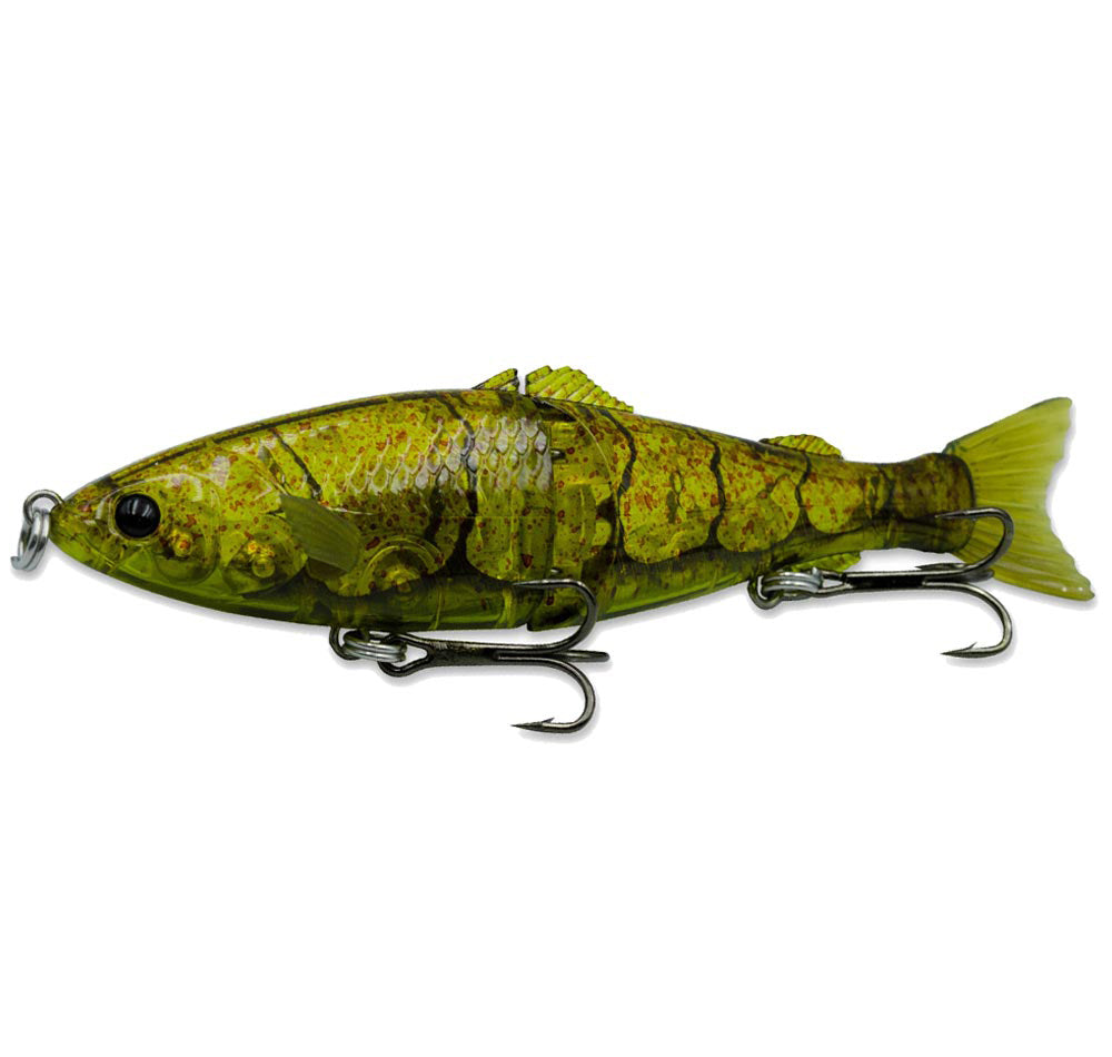 Fish Craft Dr. Glide 127mm Glide Bait Spotted Prawn