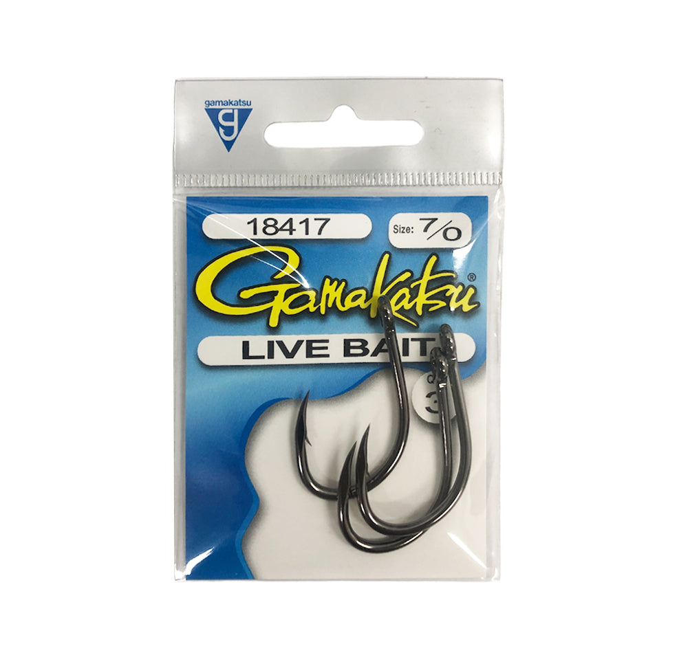 Gamakatsu Live Bait Hooks size 7/0