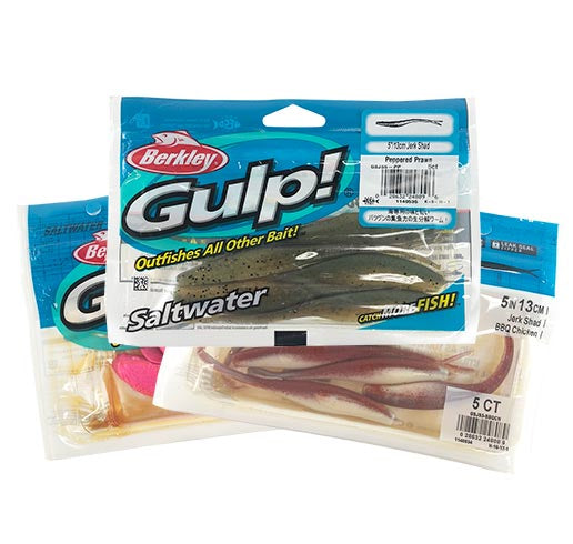 Berkley Gulp Flathead Soft Plastics Pack