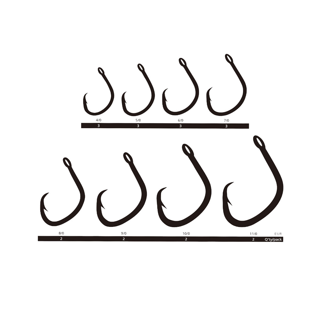 Hayabusa H.MAG188 Hooks