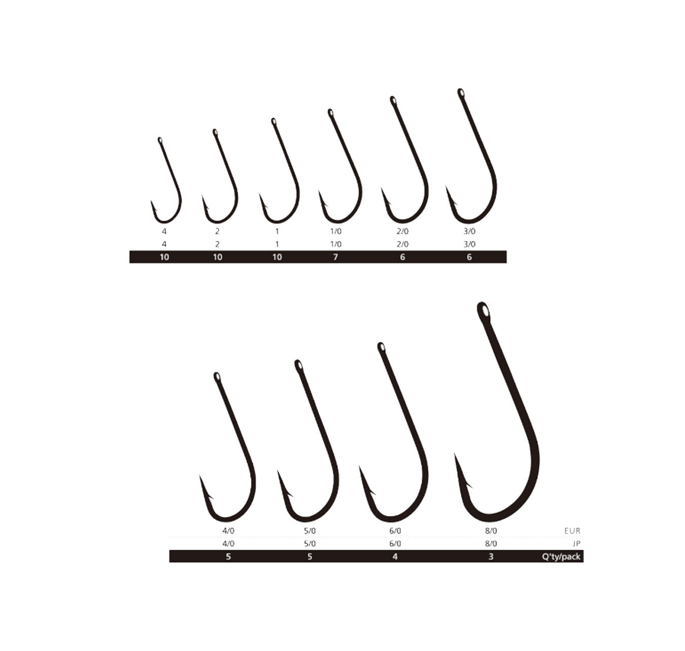 Hayabusa H.OSN561 Hooks