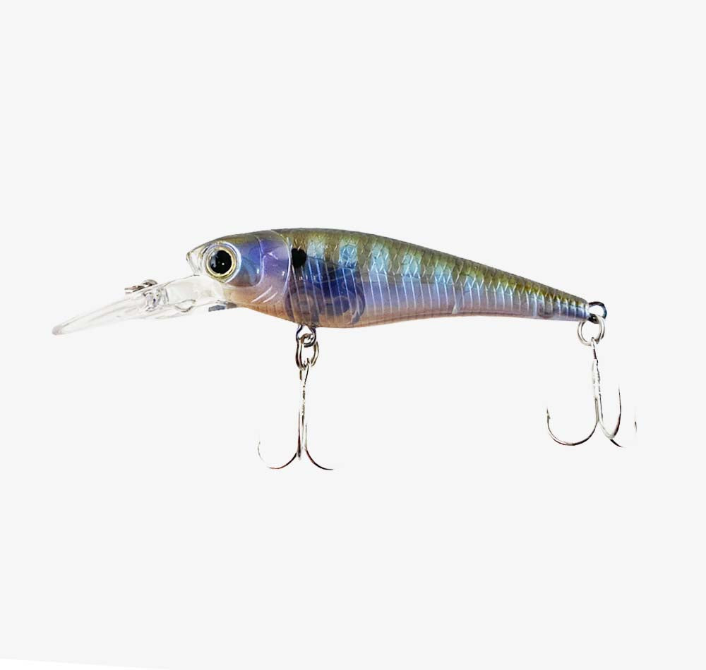 Lucky Craft Bevy Shad 50sp Ghost Blue Gill