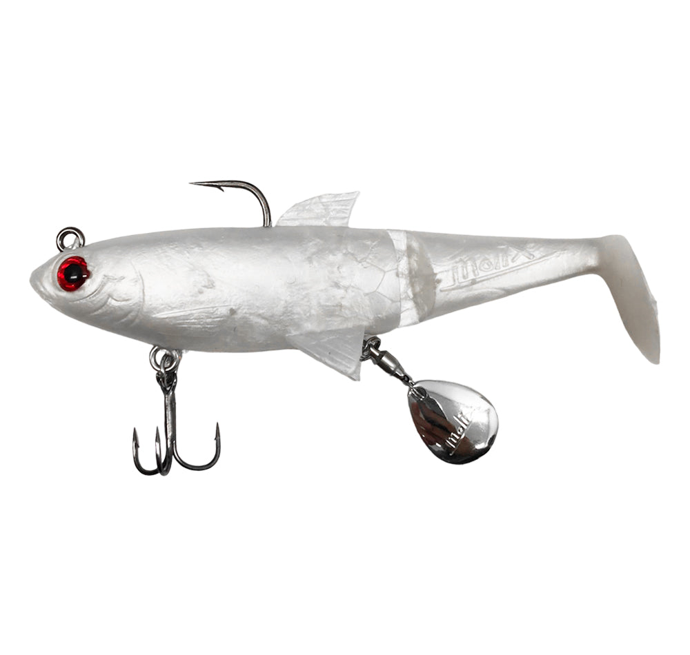 Molix Shad 100mm Sinking Swim Bait Pearl White