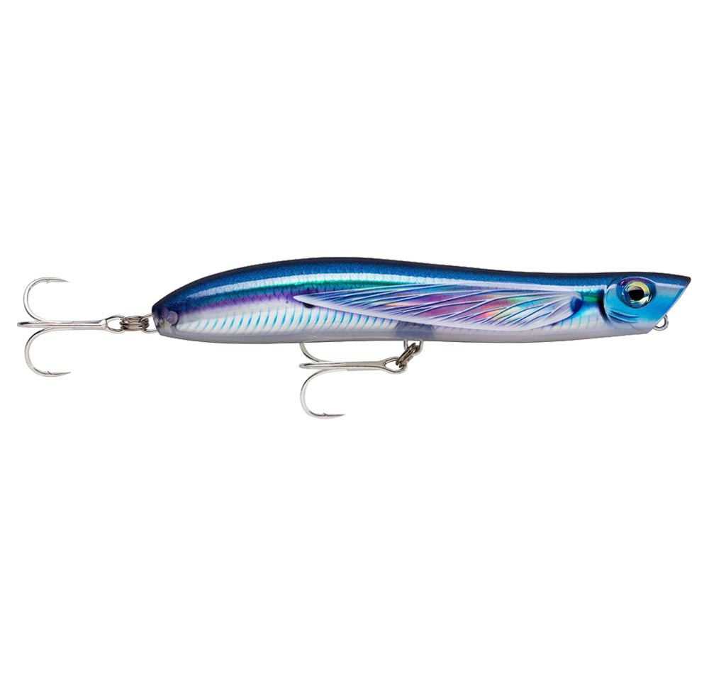 Rapala MaxRap Walk&#39;N Roll 13 Topwater Lure HD Flying Fish UV