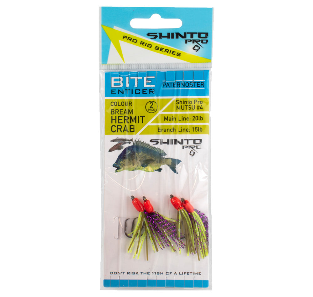 Shinto Pro Bite Enticer Paternoster Mutsu Circle Rig 2pk Size #4 ...