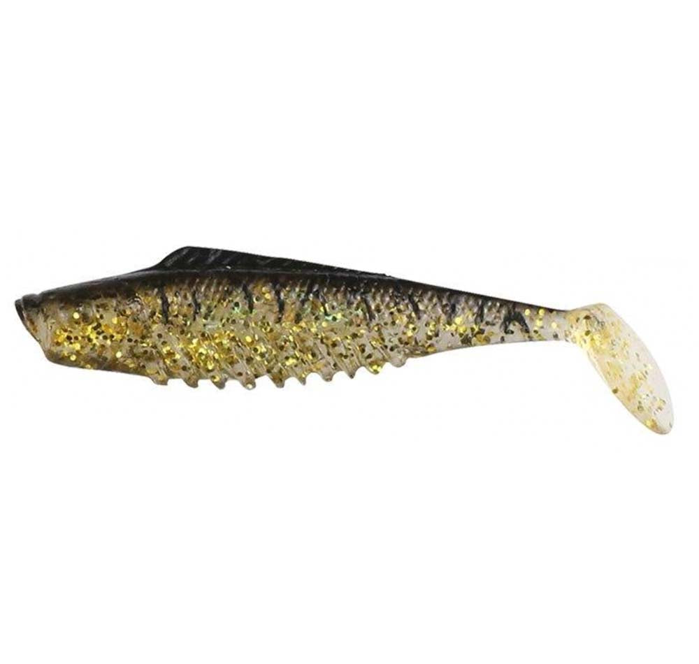 Squidgies Fish Soft Plastics Colour Black Gold