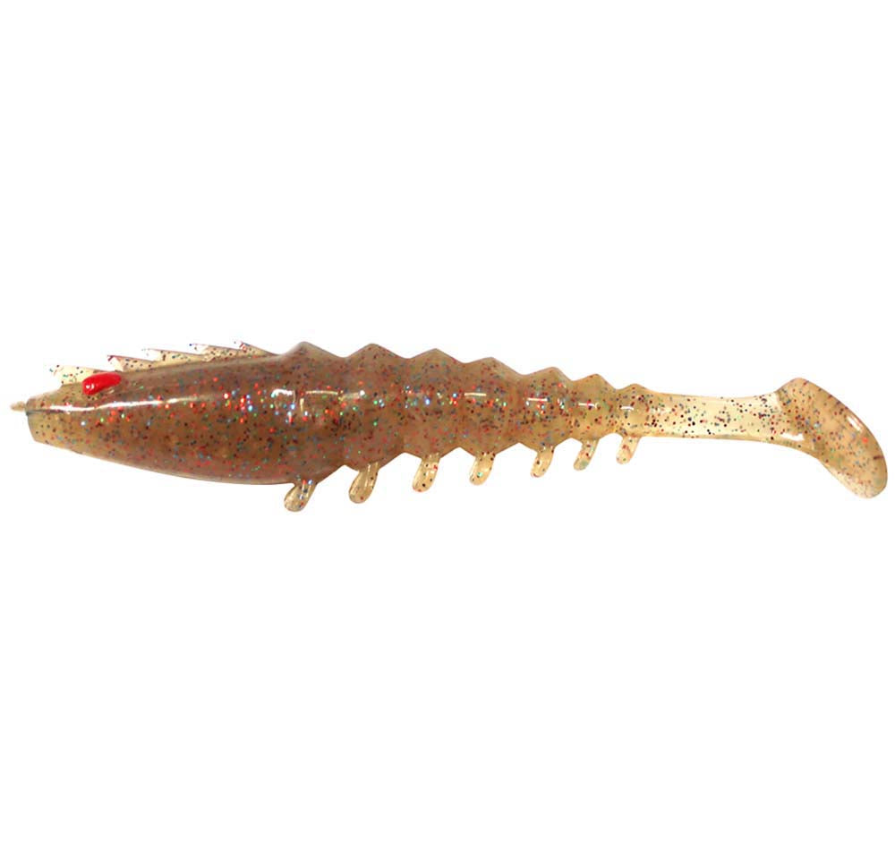 Squidgies Prawn Paddle Tail Soft Plastics Colour Bloodworm