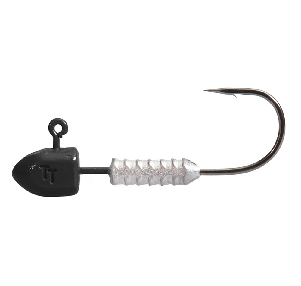 TT HeadlockZ Finesse UV Jig Heads Black