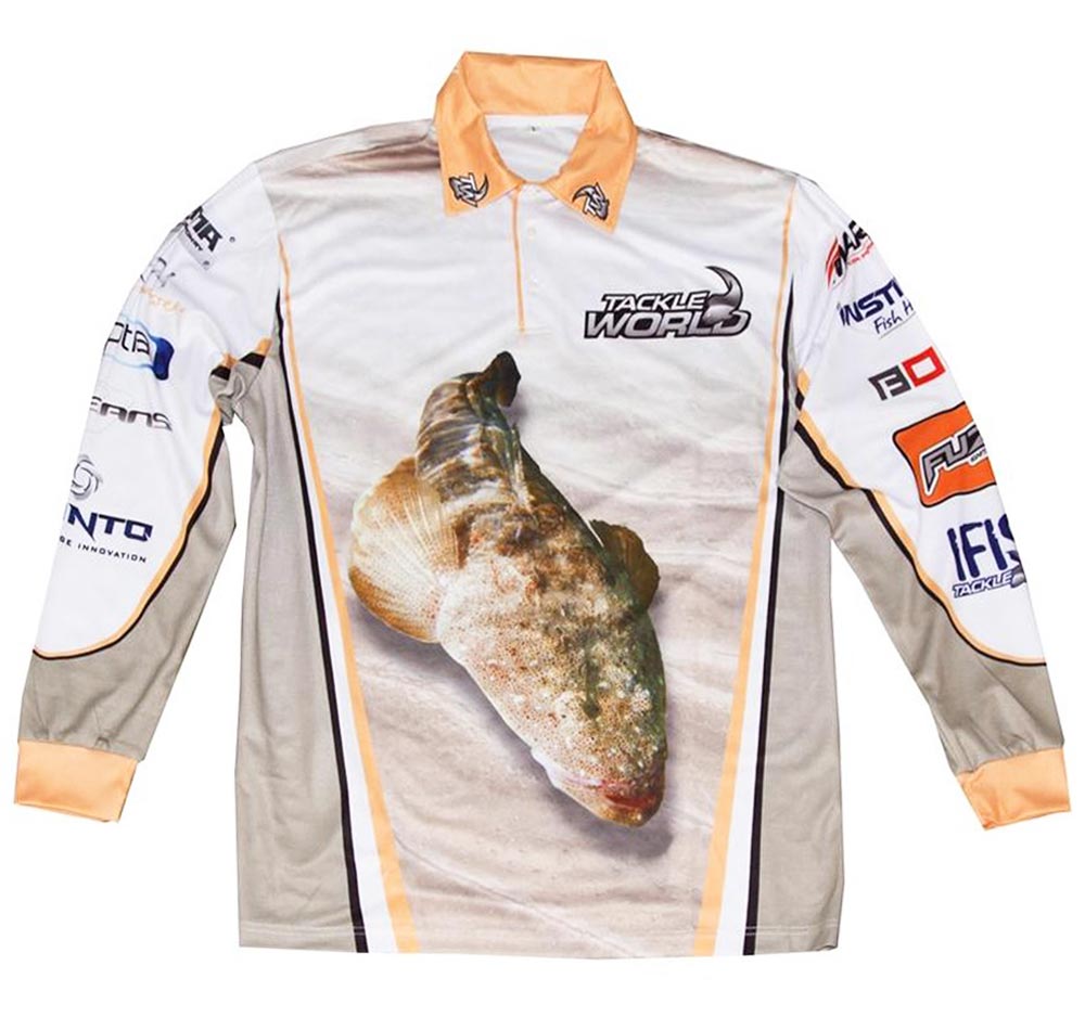 Tackle World Flathead Adults Fishing Shirt