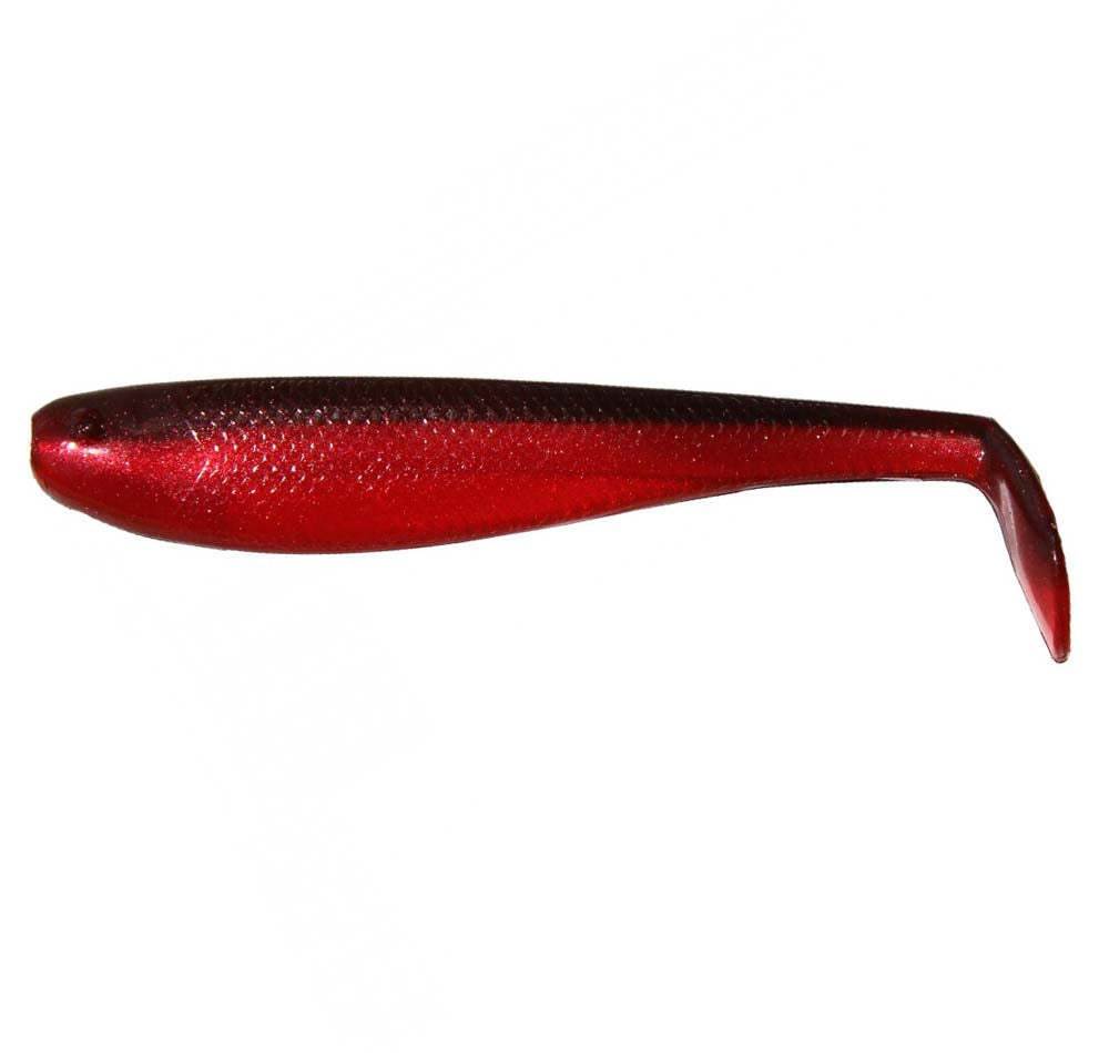 ZMan SwimmerZ 4&quot; Soft Plastics Red Shad